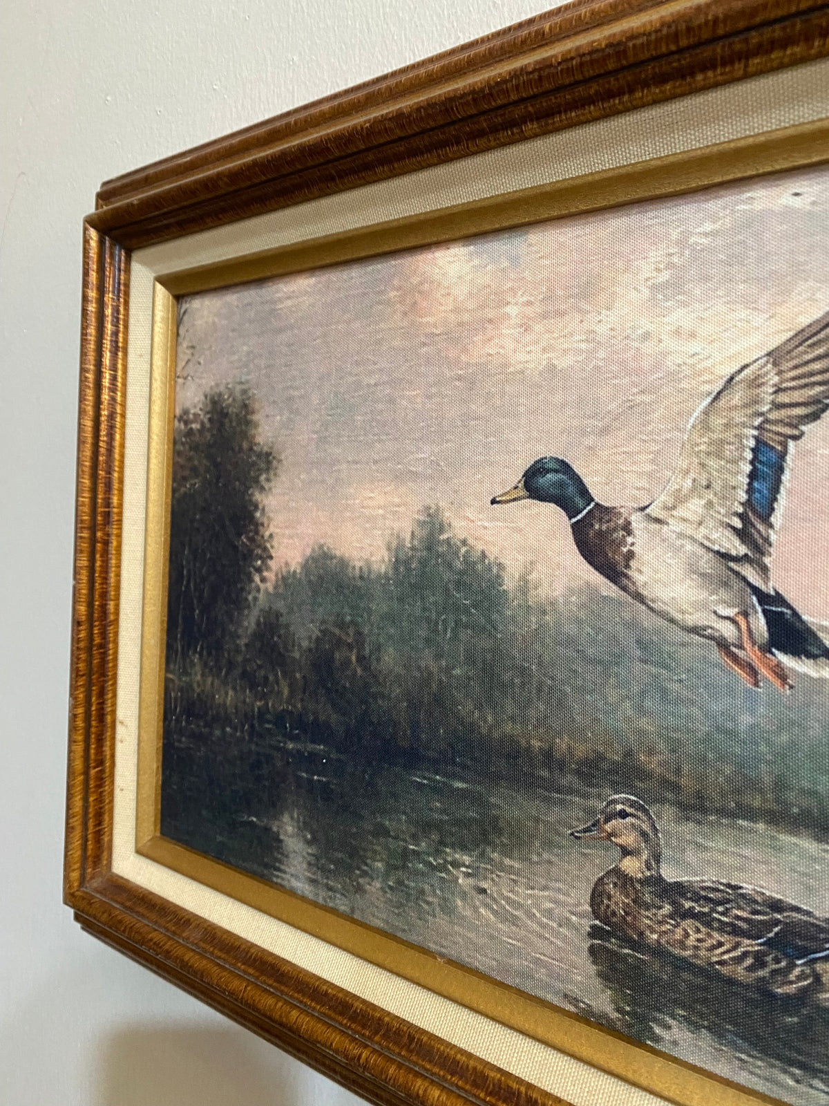 Flight at Dusk•Original Canvas Print