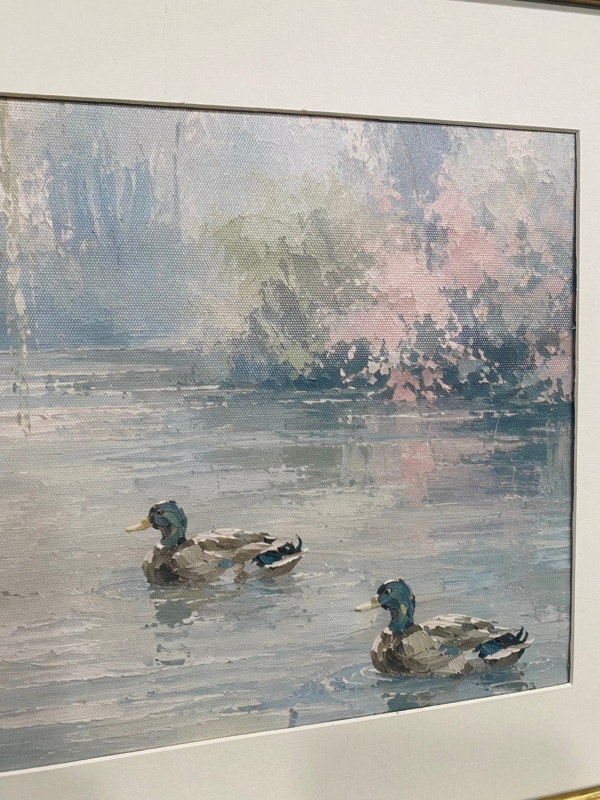 Pastel Waters | Original Framed Print
